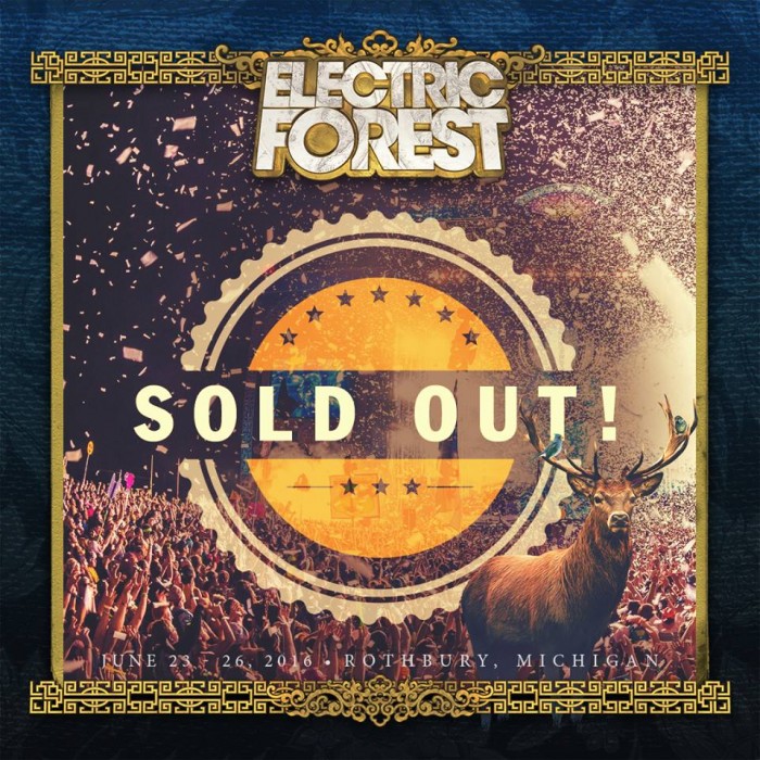 Electric Forest Sells Out