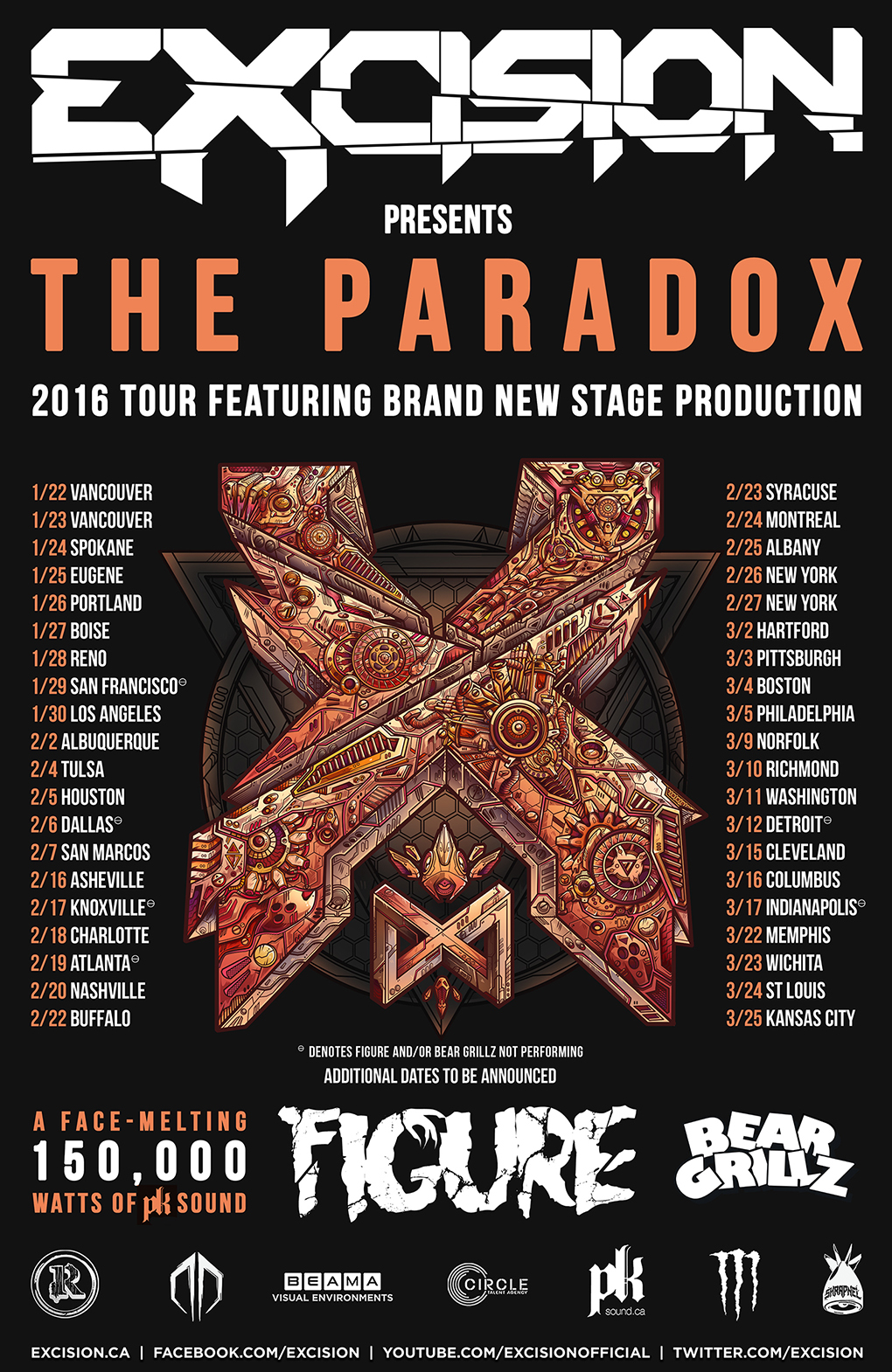 Excision The Paradox Tour