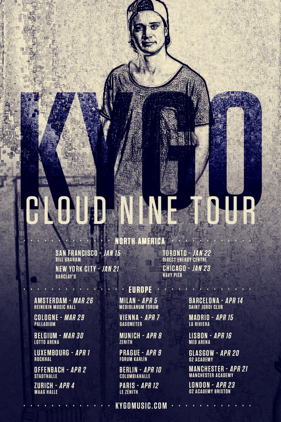 Tropical House Phenom Kygo Announces First Ever World Tour - EDM ...