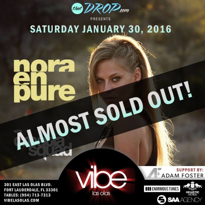 nora en pure vibe las olas 