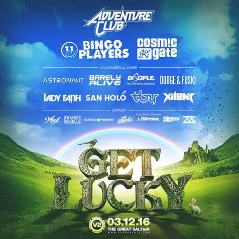 Get Lucky Salt Lake City 2016 Lineup