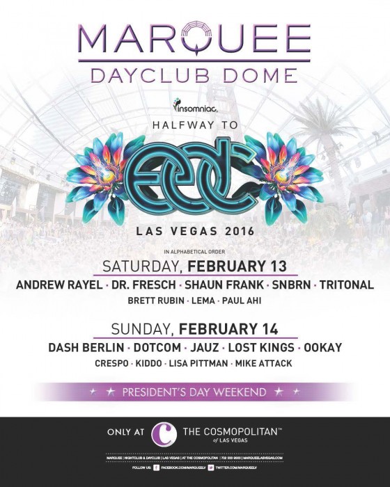 Half Way to EDC 2016 Lineup