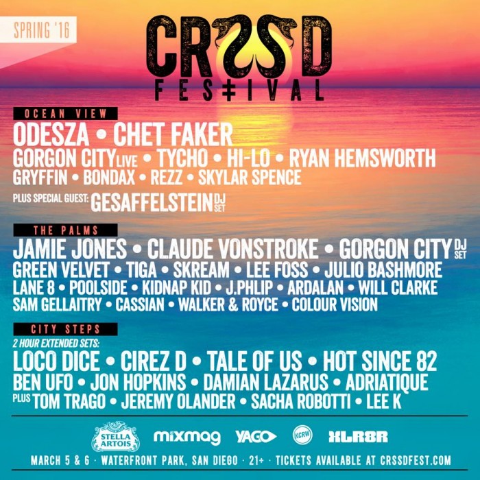 CRSSD Spring 2016 Lineup