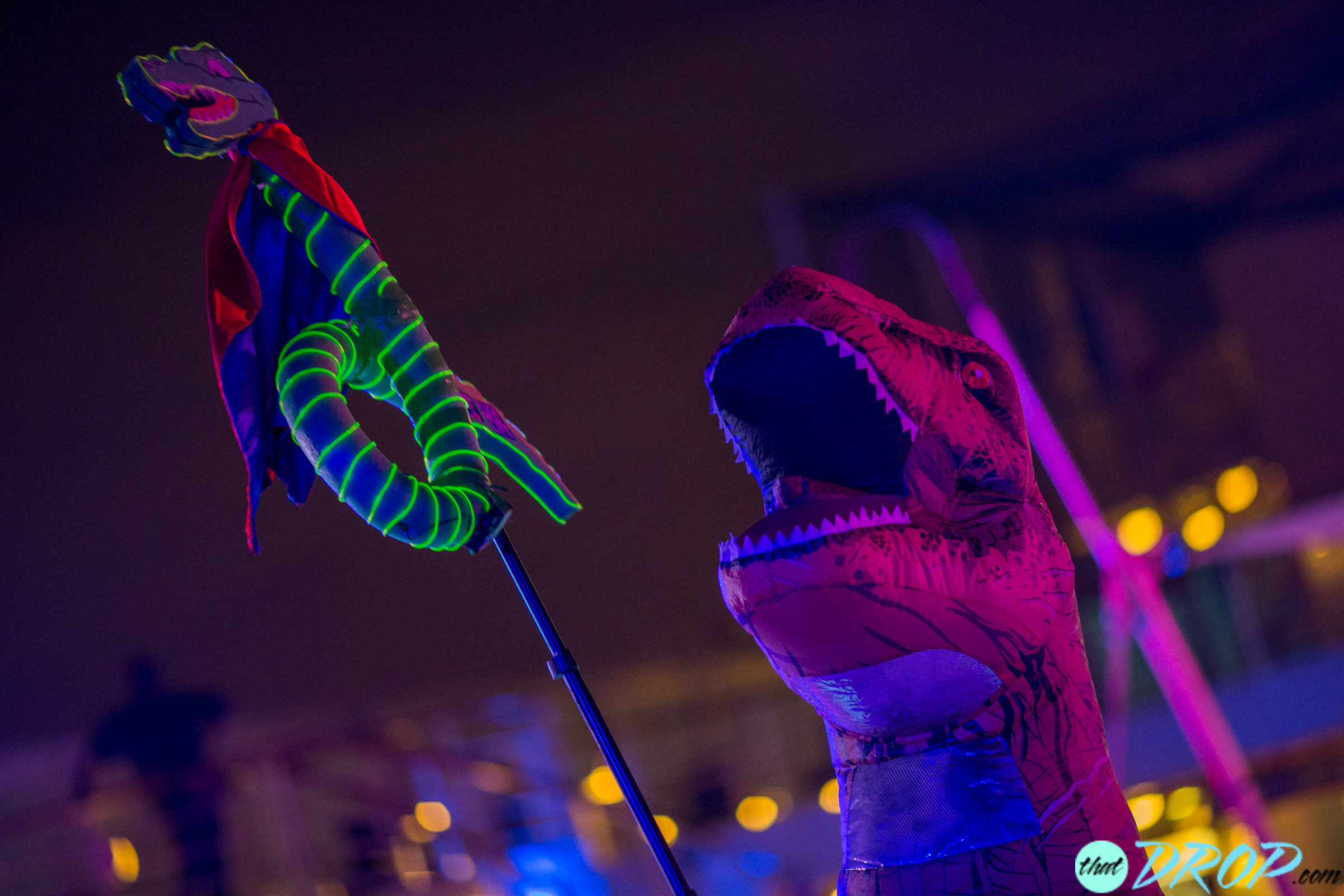 Pre-Historic DINO Came Back to Raveeee