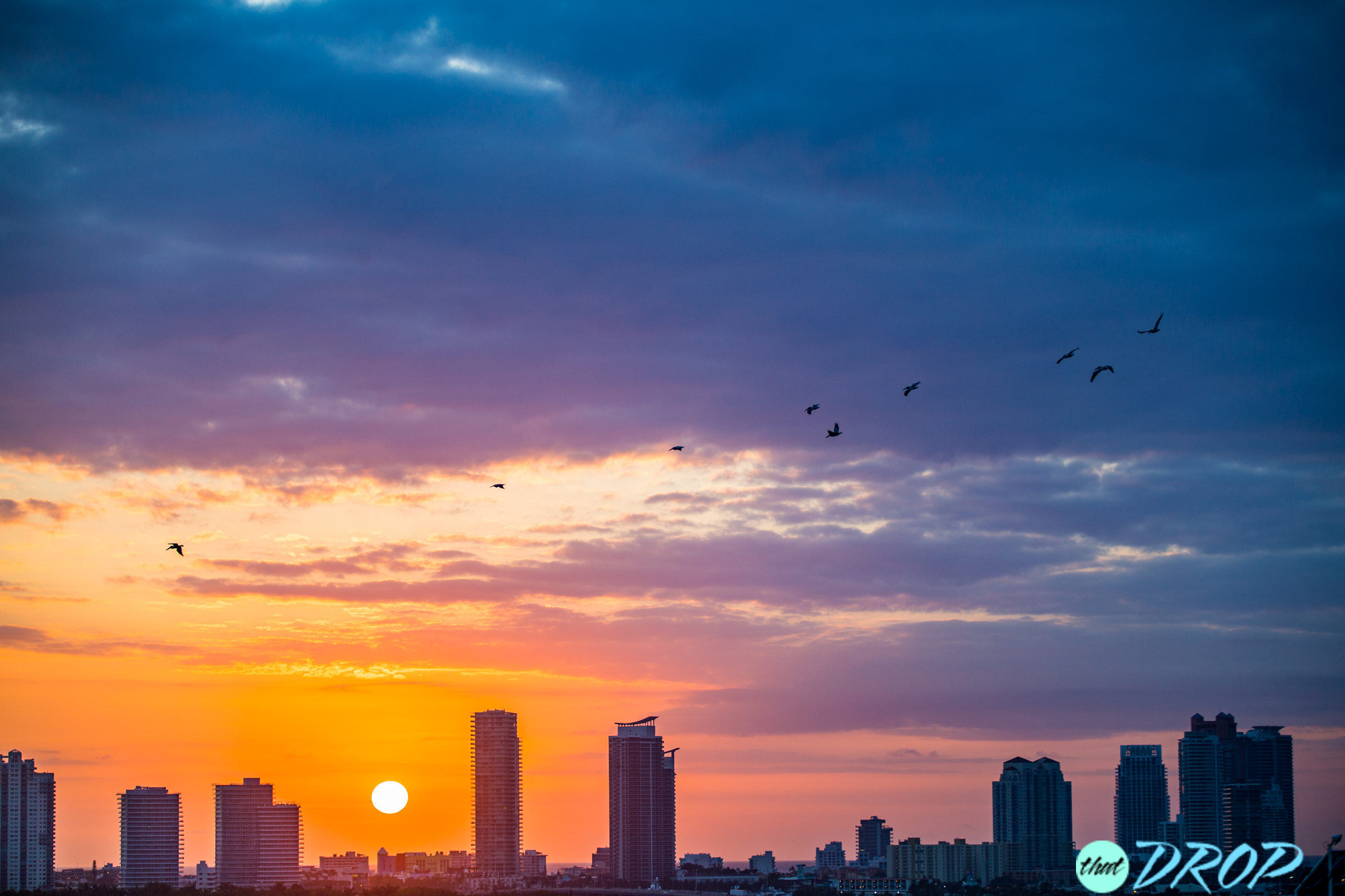 Nothing Beats A Miami Sunrise at Sea