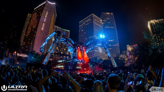 Ultra Music Festival Resistance Stage / Photo by Pikzelz