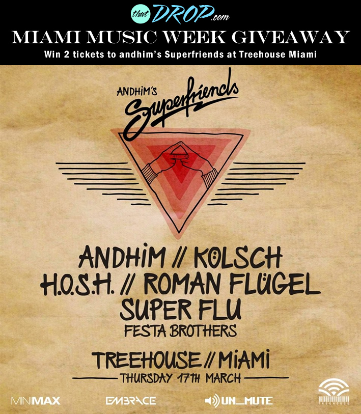 andhim Miami Music Week giveaway