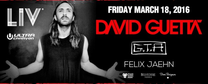 David Guetta LIV Miami Music Week Friday