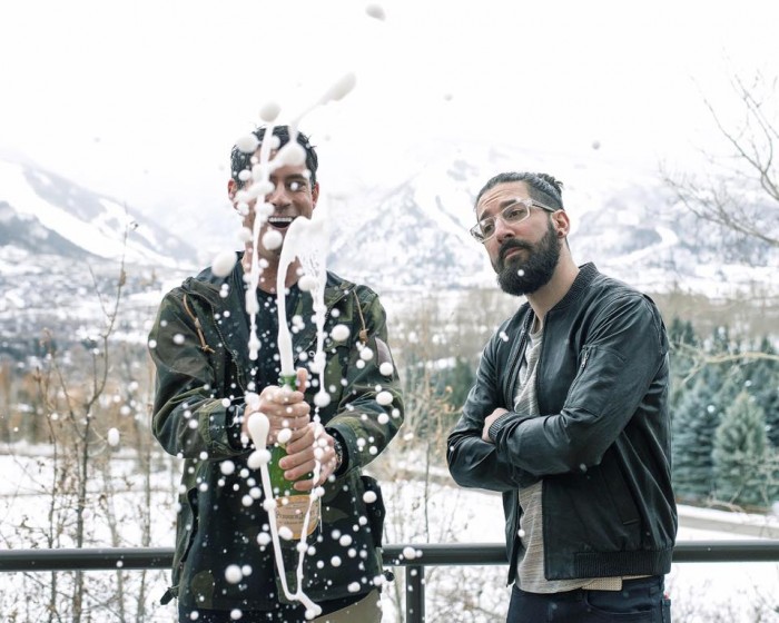 Dominic Lalli (Production/Sax) and Jeremy Salken (Drums) of Big Gigantic