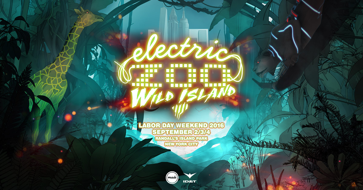 Electric Zoo: Wild Island; Sept. 2-4, 2016