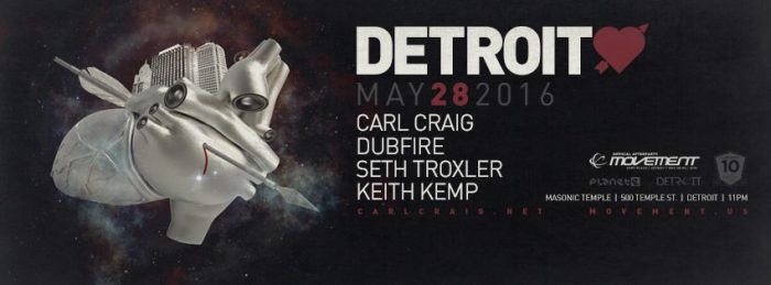 Detroit Love 2016 Flyer