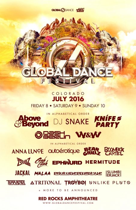 Global Dance Festival Red Rocks