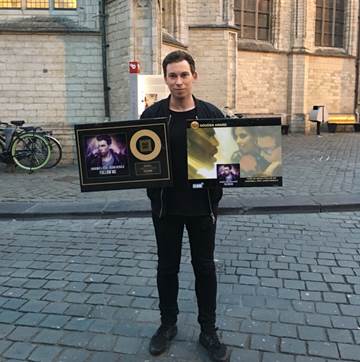 Hardwell Receives Two Gold Records