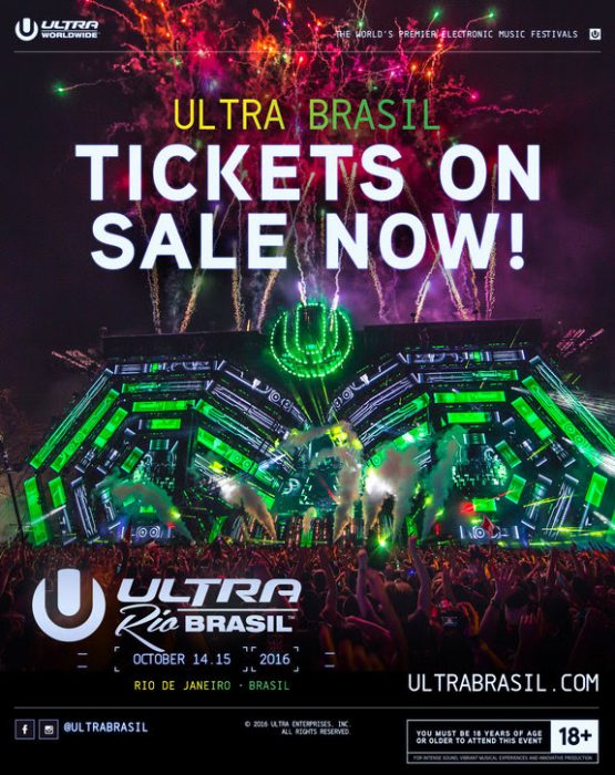 Ultra Brasil Tickets on Sale