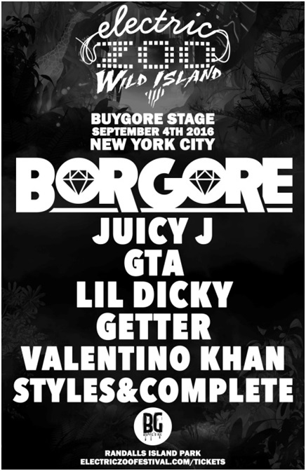 Buygore Stage @ Electric Zoo: Wild Island