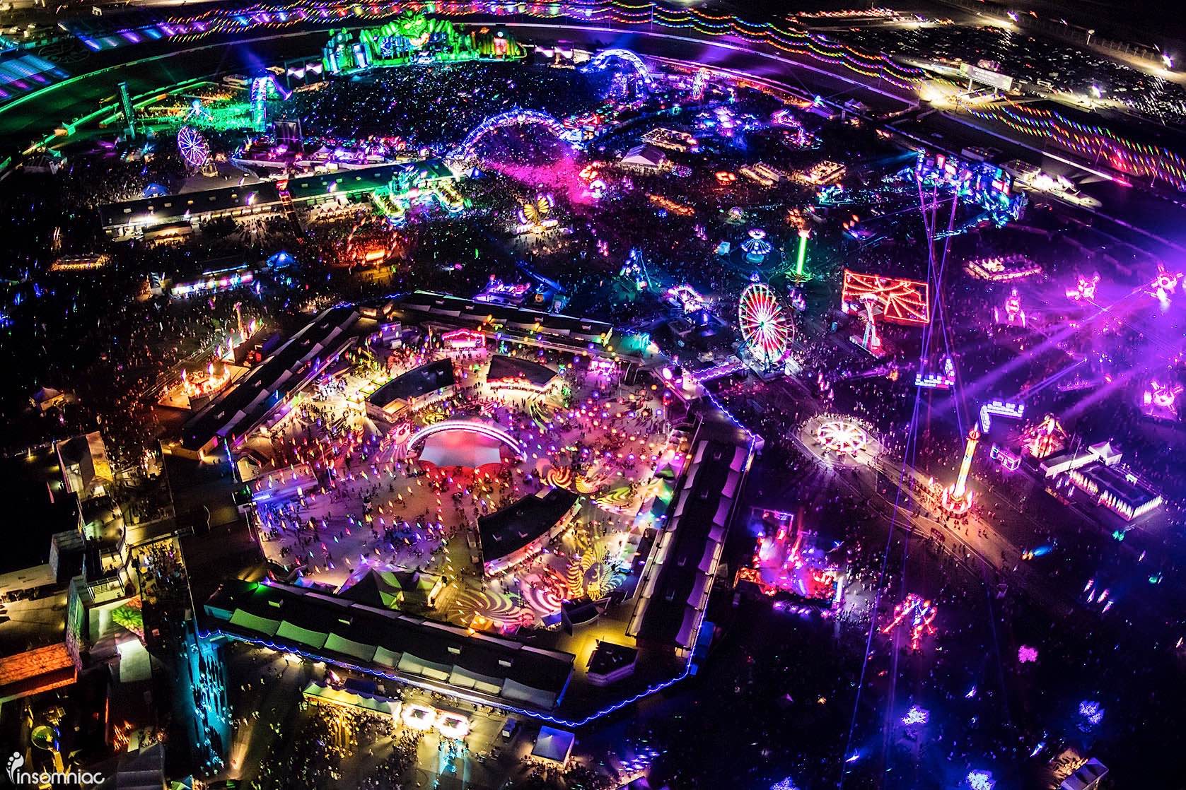 EDC Las Vegas Upgrades Communal Destination, Carnival Square