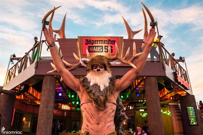 Jagermeister Haus 56 Activation @ EDC Las Vegas 2016 - Photo via Insomniac