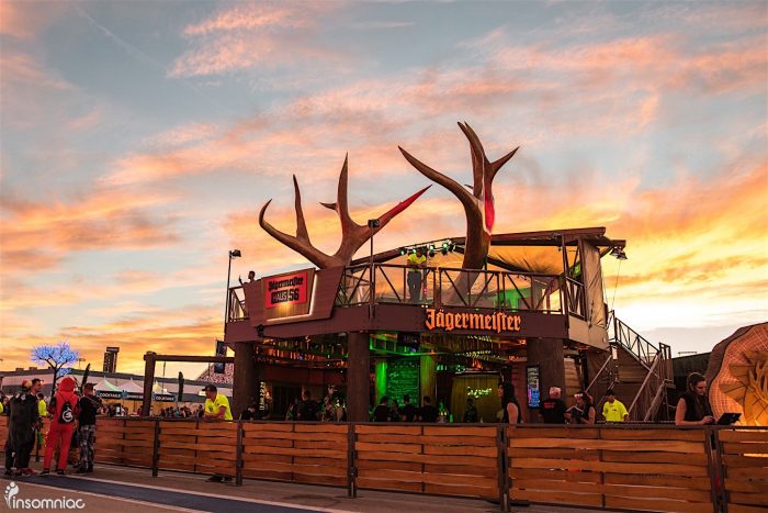 Jagermeister Haus 56 Activation @ EDC Las Vegas 2016 - Photo via Insomniac