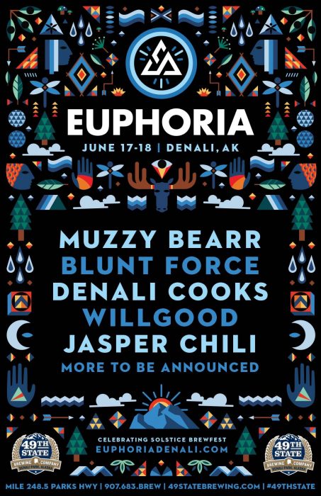 Euphoria Denali, AK 2016 Lineup