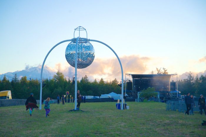 The View Towards the WTF Stage - Saturday Sunset