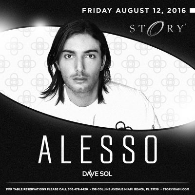 Alesso @ STORY Nightclub // August 12, 2016