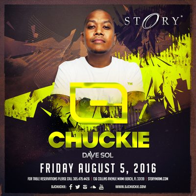 Chuckie @ STORY Nightclub // August 5, 2016