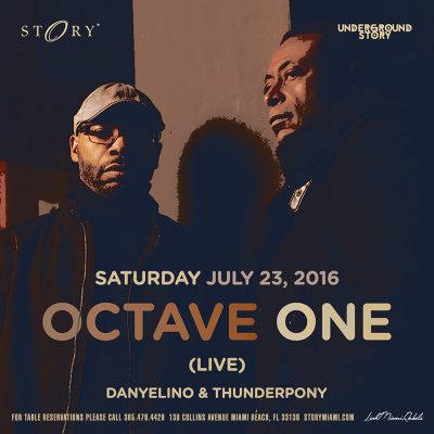 Octave One (Live) @ STORY Nightclub // July 23, 2016