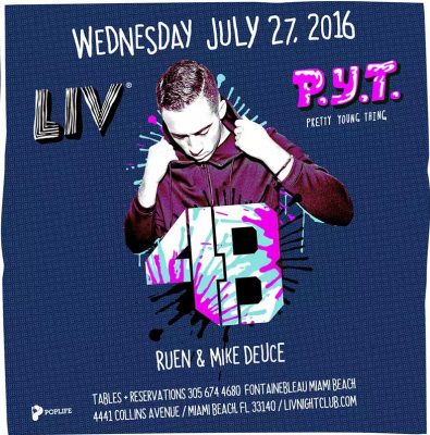 4B @ LIV Nightclub // July 27, 2016