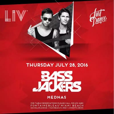 Bassjackers @ LIV Nightclub // July 28, 2016