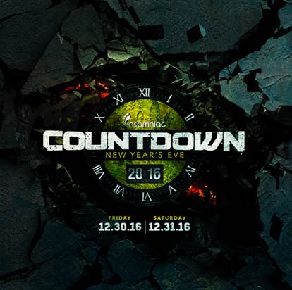 Insomniac Countdown 2016 New Year's Eve