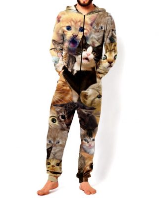 Click here to buy Cat Onesie: This is what you wear to make friends. 