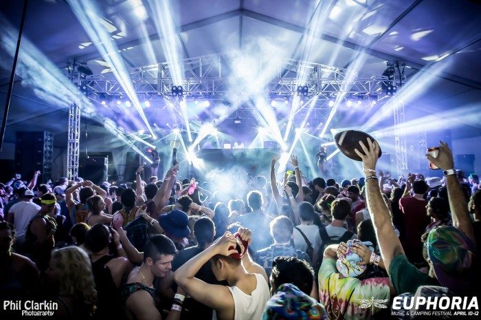 Notice the kids with their hands on their heads in disblief of how good this set is... YES! Photo by Phil Clarkin Photography and facebook.com/Euphoriafest