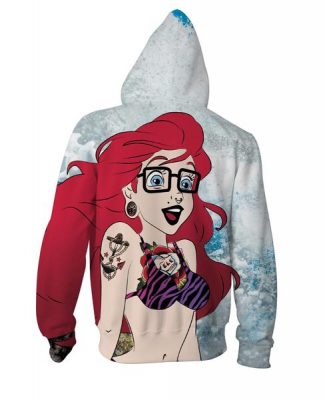 :: Hipster Ariel Hoodie :: 