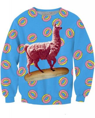 Click here to buy a Breadstick Llamacorn Crewneck Sweatshirt