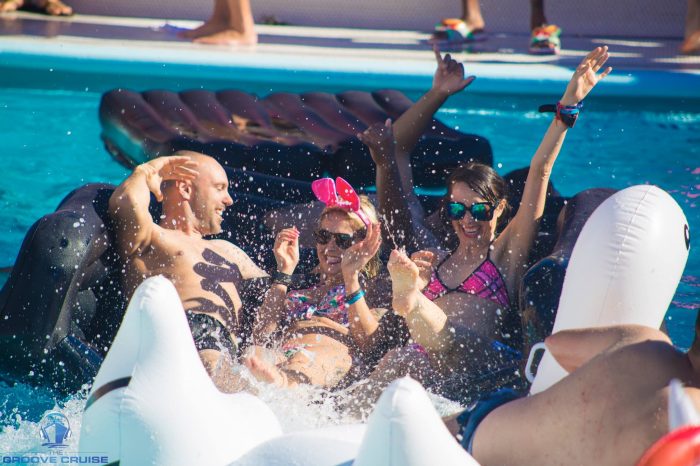 Groove Cruise Cabo Pool raging