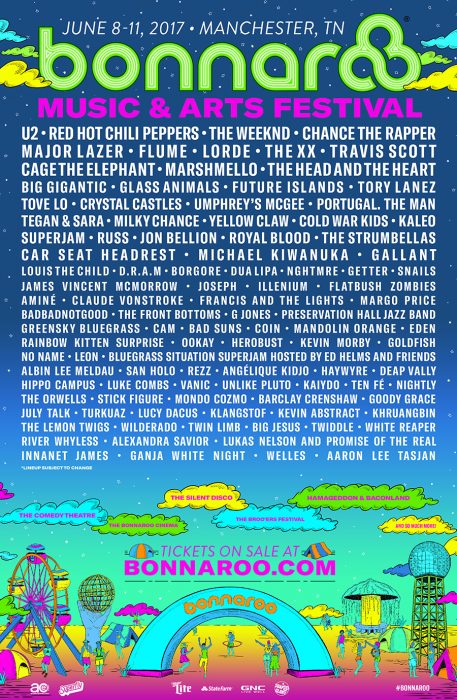 Bonnaroo Lineup 2017