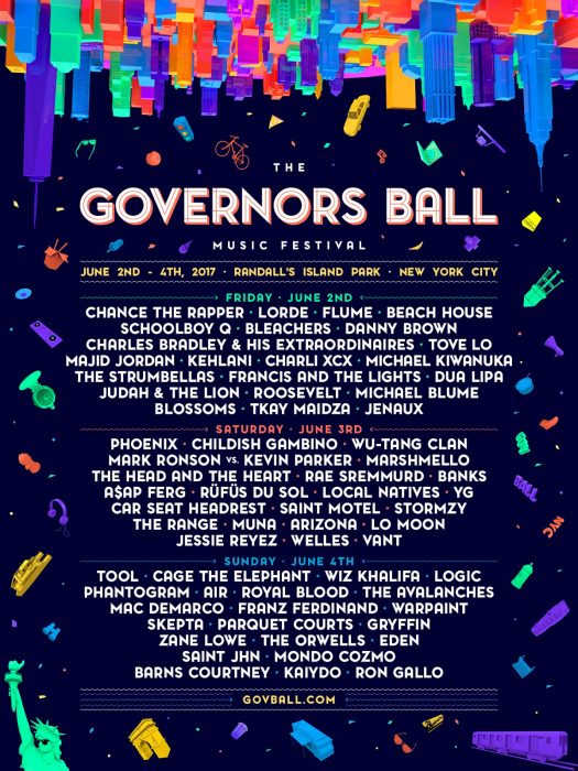 Governors Ball 2017 day by day