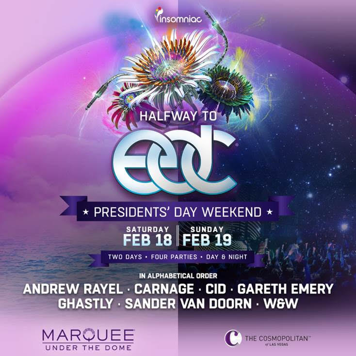 Halfway to edc LV 2017 lineup released