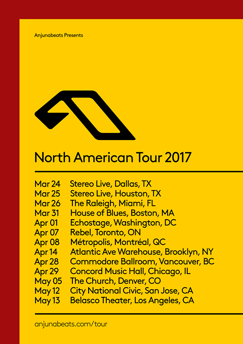 Anjunabeats Announces 2017 North America Tour