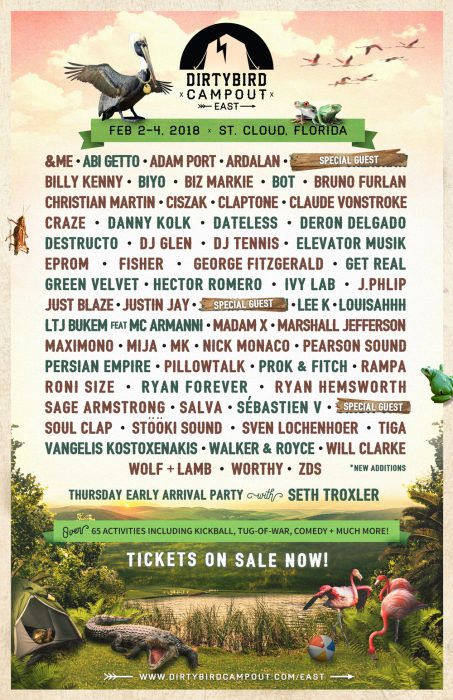 lineup dirtybird phase 2