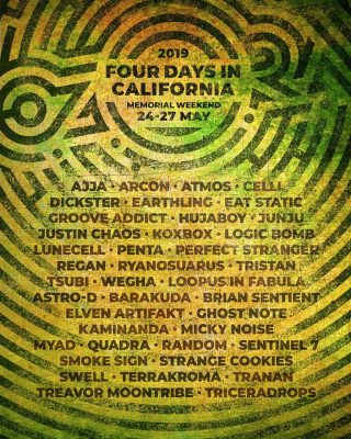 Ozora Southern California Lineup 2019