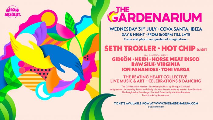 5 Tracks to Welcome Absolut and elrow&#039;s New Concept &quot;The Gardenarium&quot;