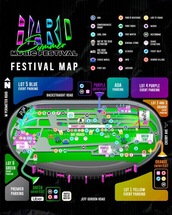 Official HARD Summer Guide: Schedule, App, Map, Playlist &amp; Live Stream