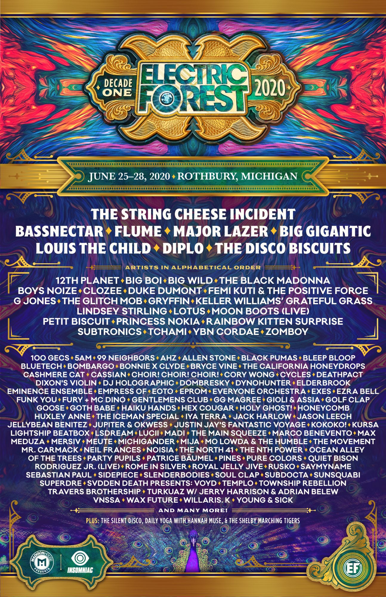 Electric Forest 2020 Sells Out Following Phase One Lineup Release