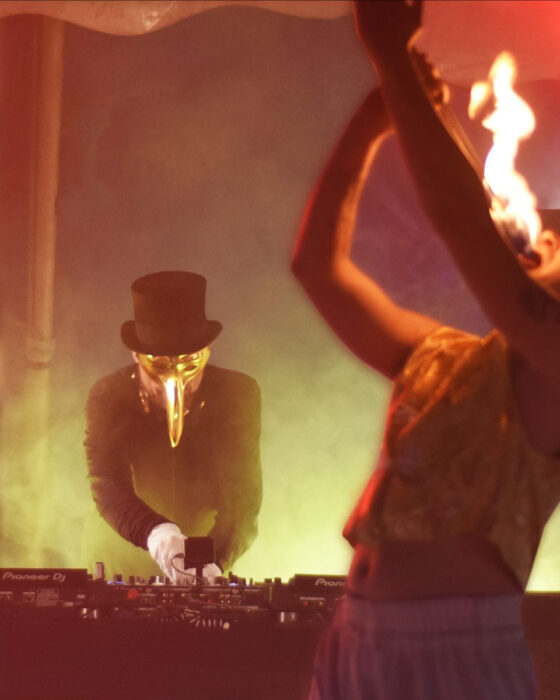 CLAPTONE in the Circus, Wednesday Sets with Performance Artists
