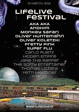 LifeLive Festival: 5 Floors and Drink Delivery with Germany’s Finest Talent [Playlist]