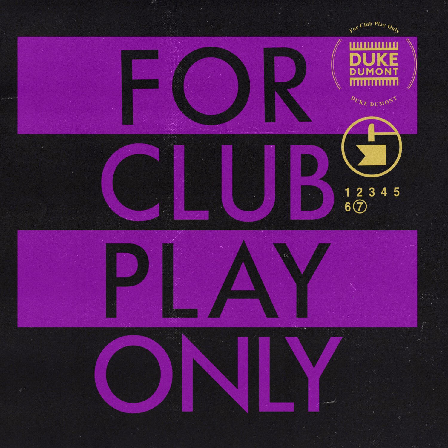 Duke Dumont Releases Tour Dates and HipHop Based EP, For Club Play Only