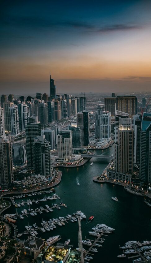 aerial view of city buildings during daytime