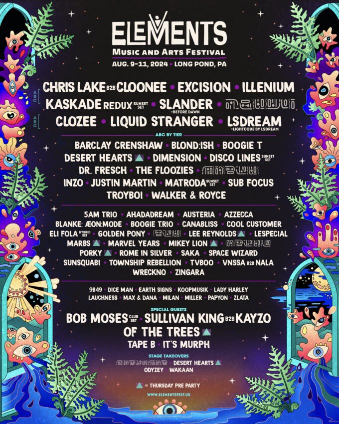 Elements Music Festival 2024 Lineup