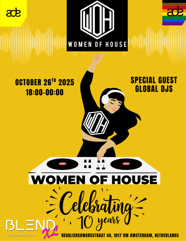 Amsterdam Dance Event 2025 Sunday Women of House